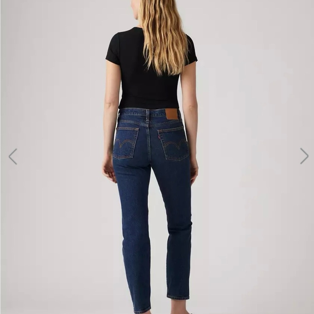 Levi’s Wedgie Straight Ankle Jeans